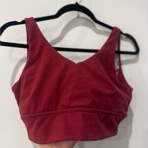 BuffBunny Red Sports Bra